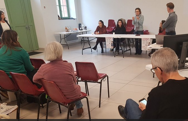 Capture dcran session dinformation et de sensibilisation sur les mtiers du numrique