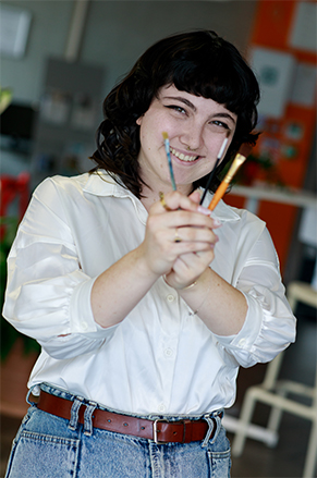 Sarah Cros - Digitanie. Photographe Raphaël KANN.