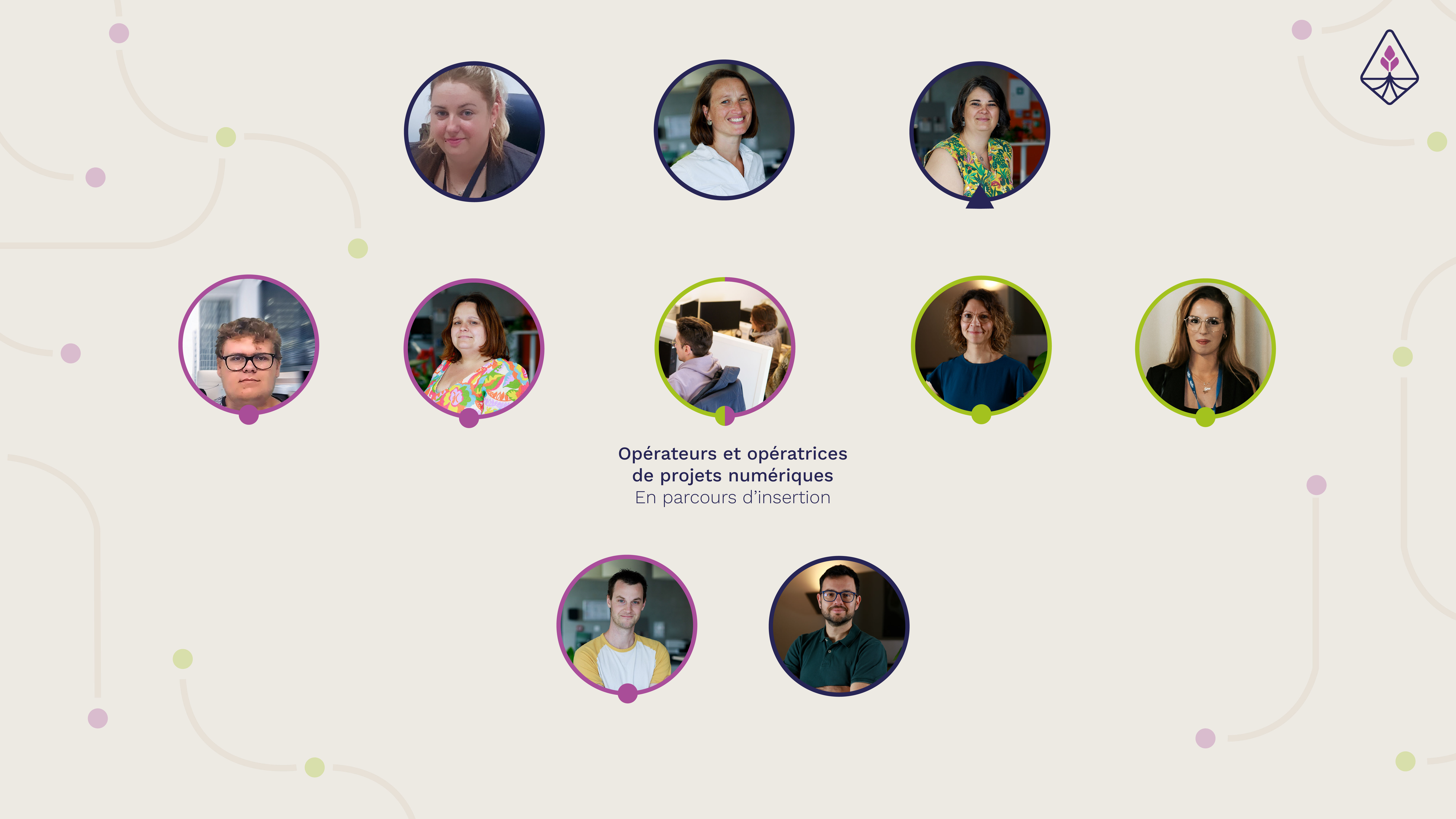 Organigramme de l'équipe de Digitanie